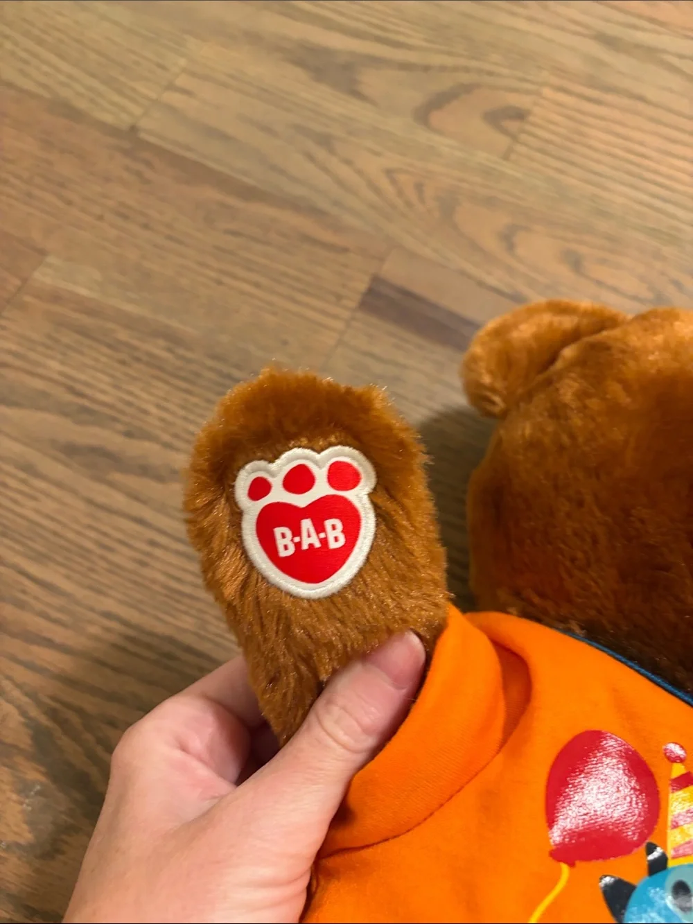 Build a Bear Birthday Bear EUC